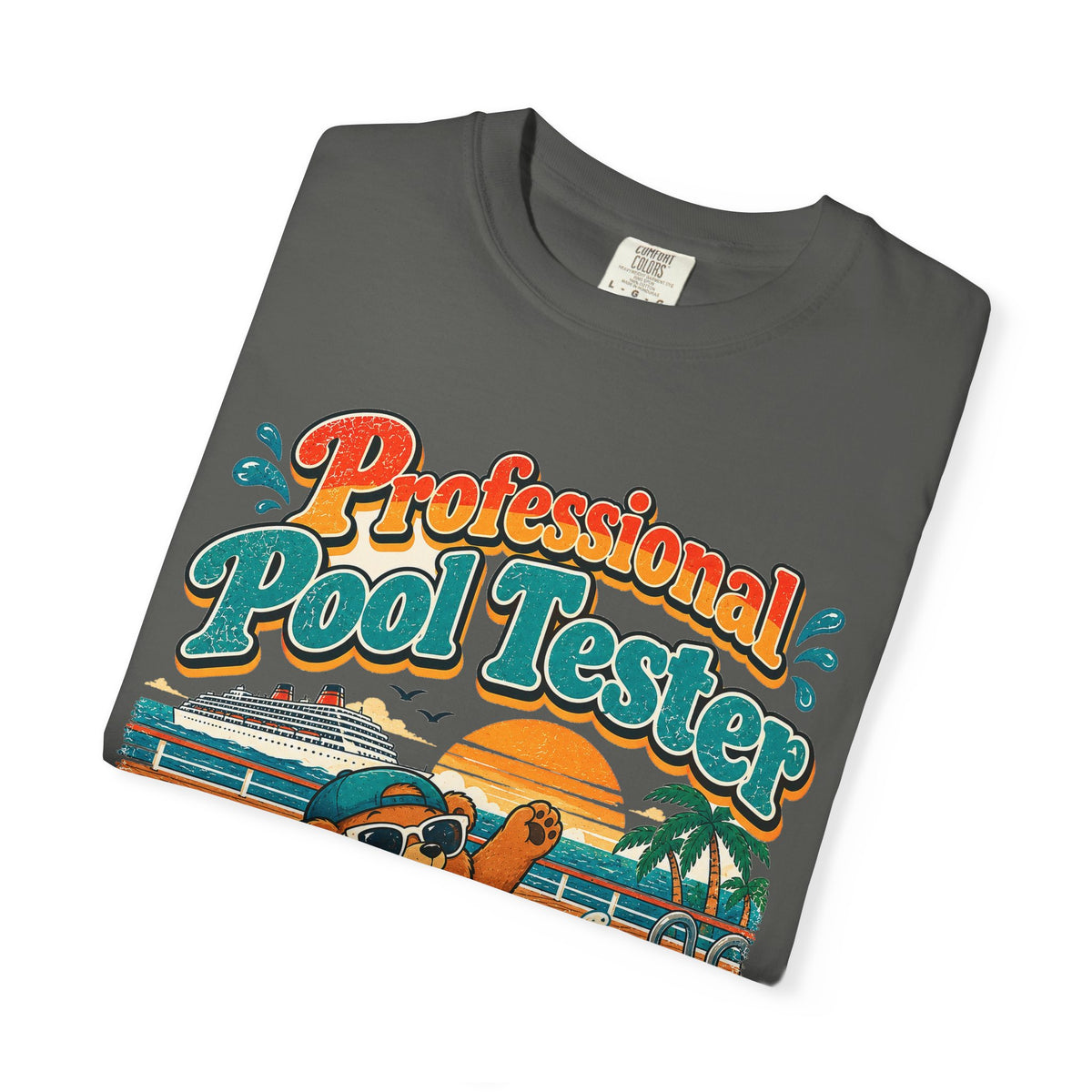 Custom Pool Tester Family Cruise Shirt