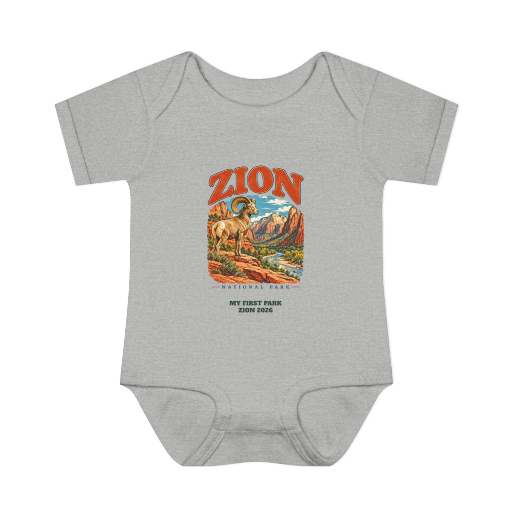 Custom Baby Zion National Park Bighorn Sheep Onesie