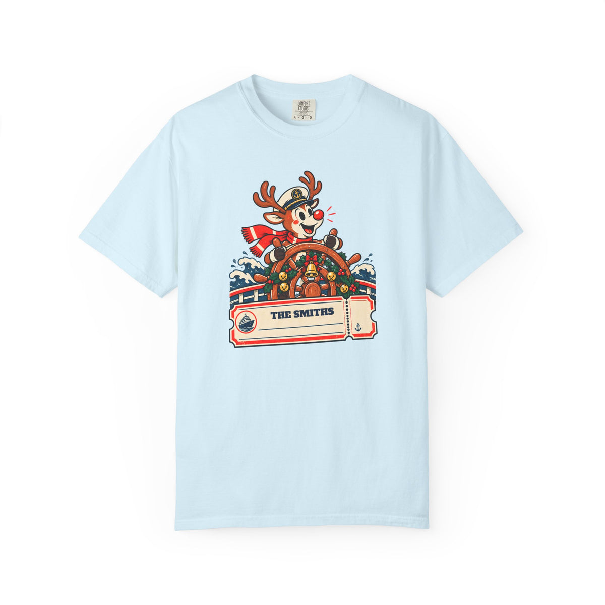 Custom Reindeer Captain Christmas Cruise Shirt