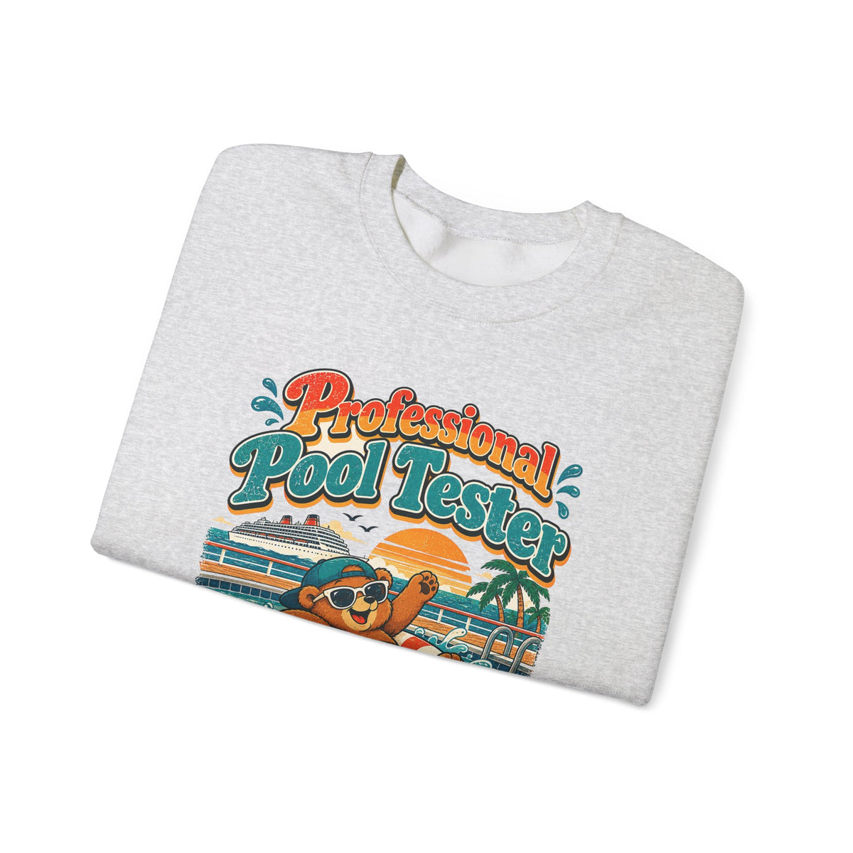 Custom Pool Tester Family Cruise Sweatshirt