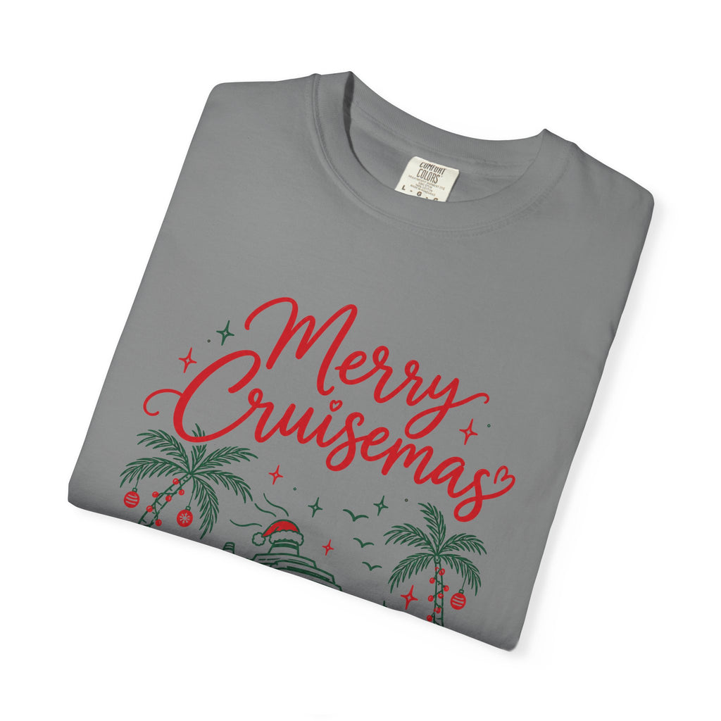 Custom Merry Cruisemas Palm Tree Christmas Cruise Shirt