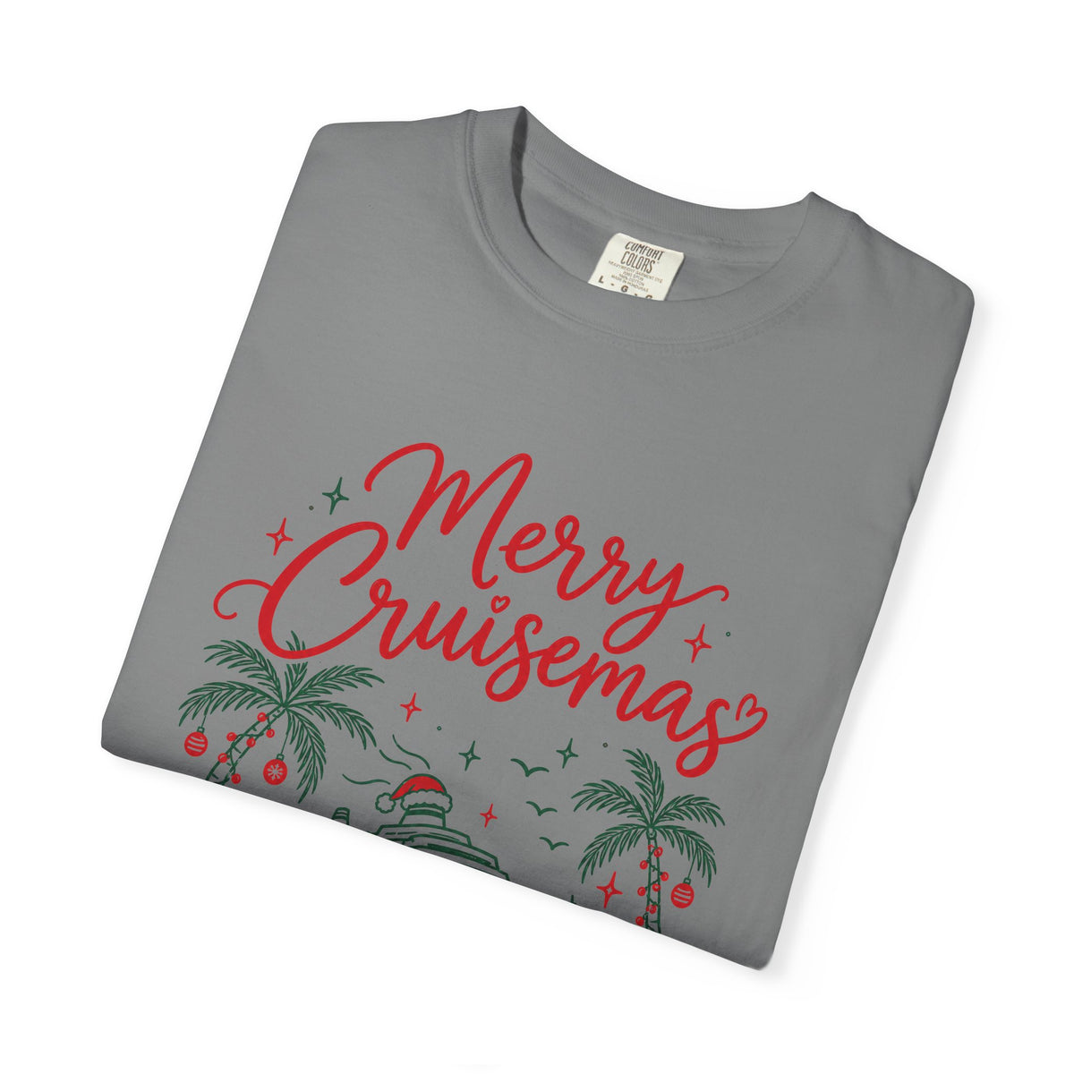 Custom Merry Cruisemas Palm Tree Christmas Cruise Shirt