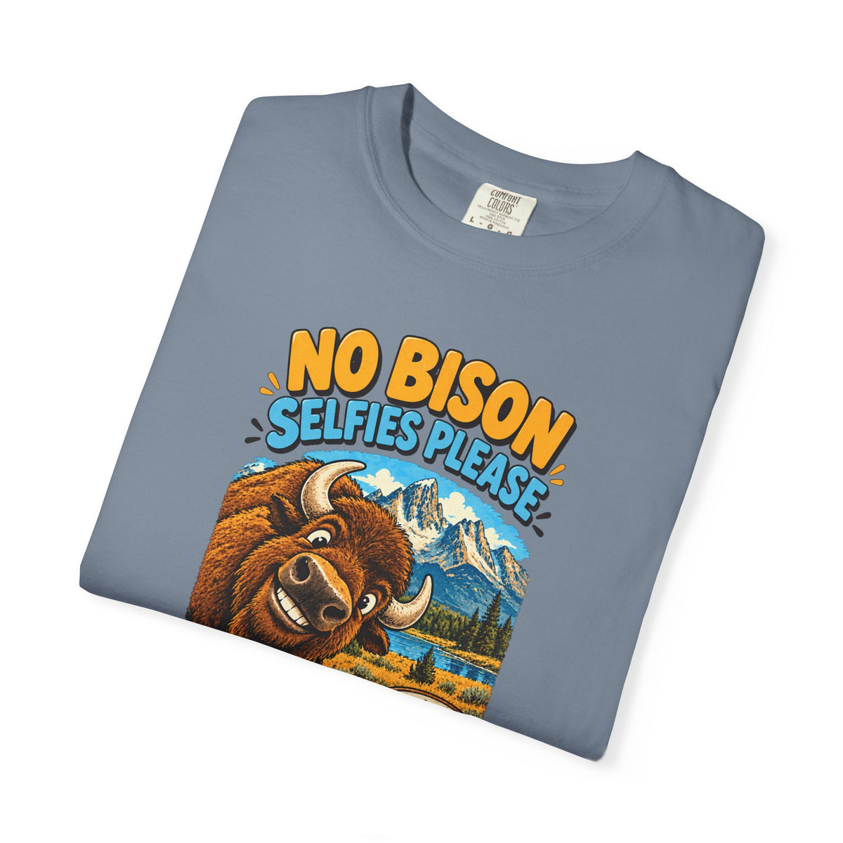 Custom Grand Teton National Park Funny Bison Shirt