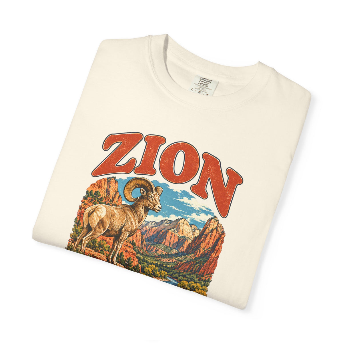 Custom Zion National Park Bighorn Sheep Shirt