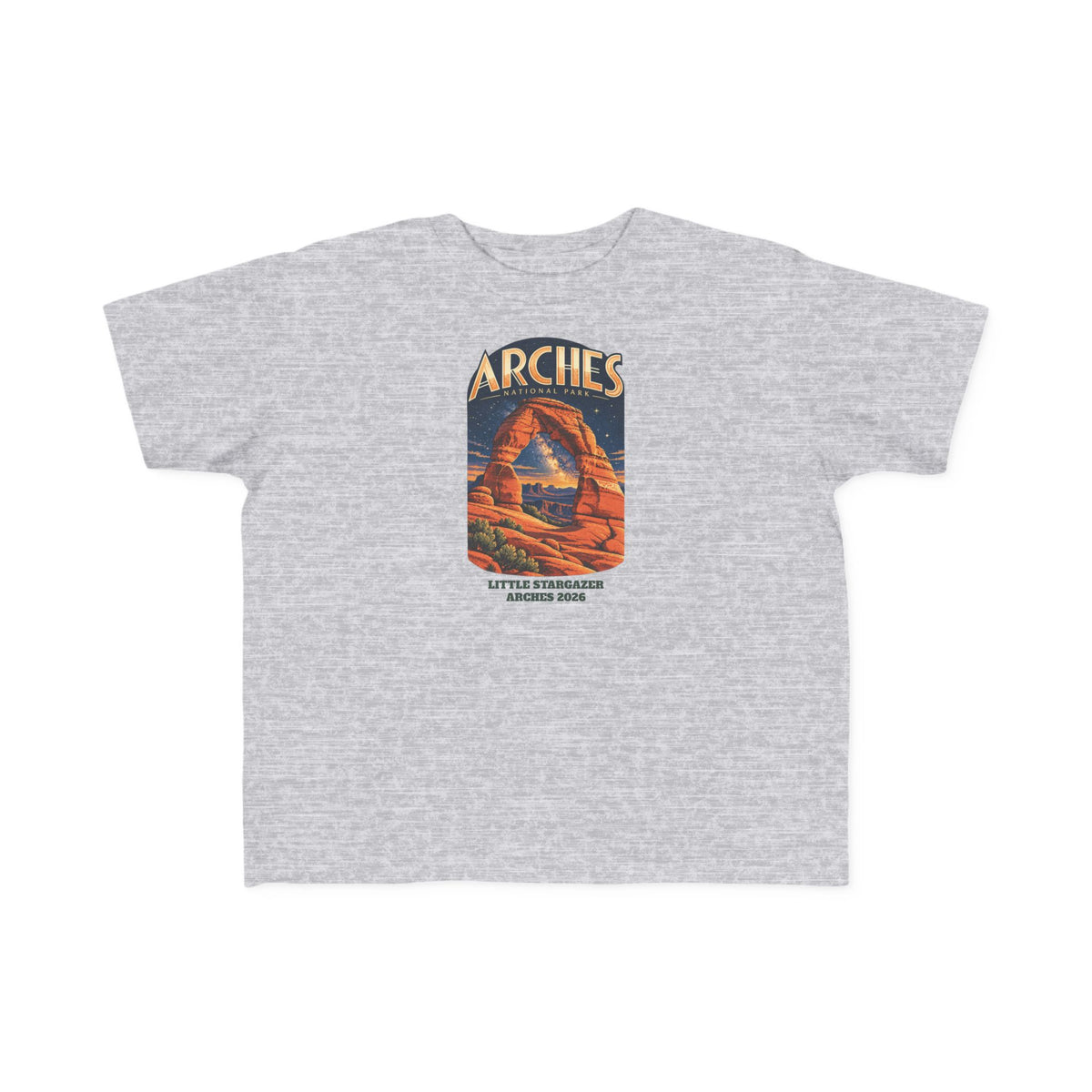 Custom Toddler Arches National Park Night Sky Shirt
