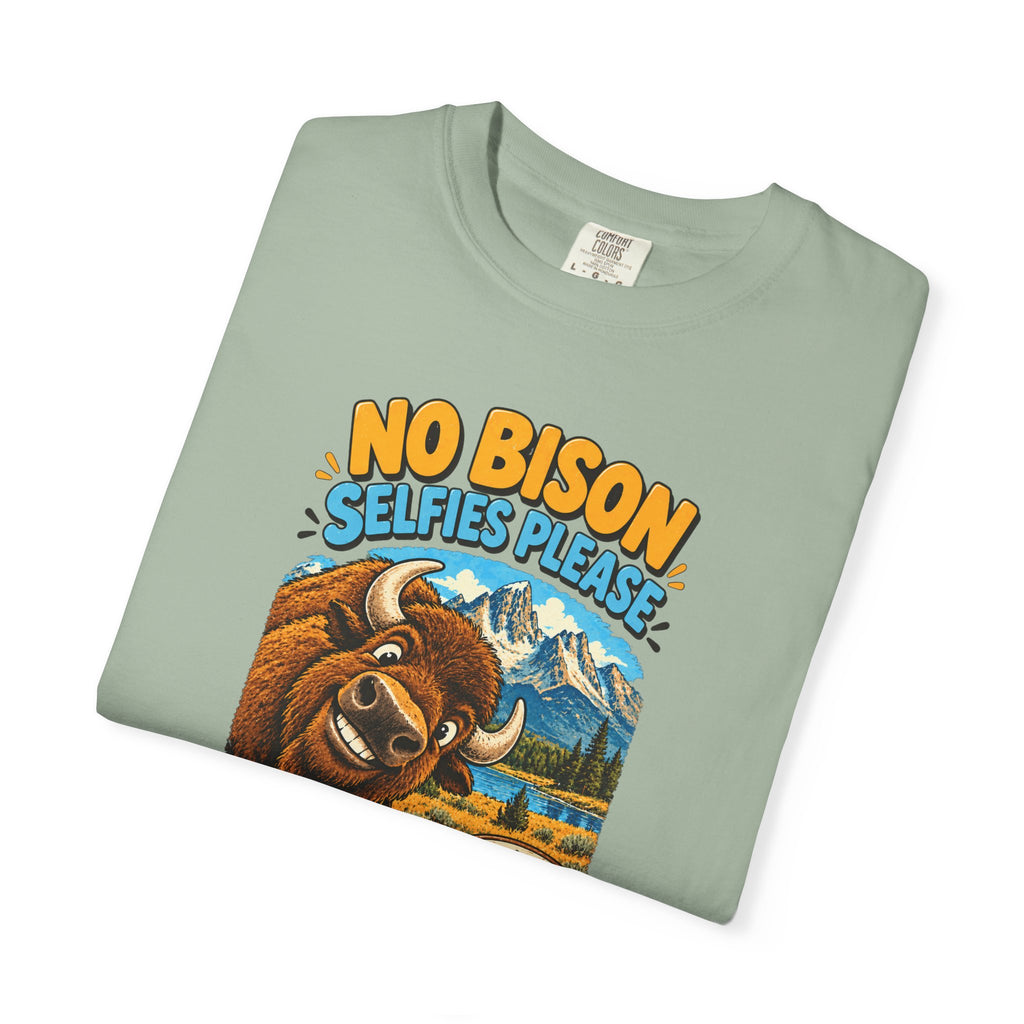 Custom Grand Teton National Park Funny Bison Shirt