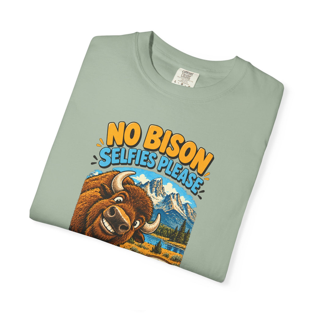 Custom Grand Teton National Park Funny Bison Shirt