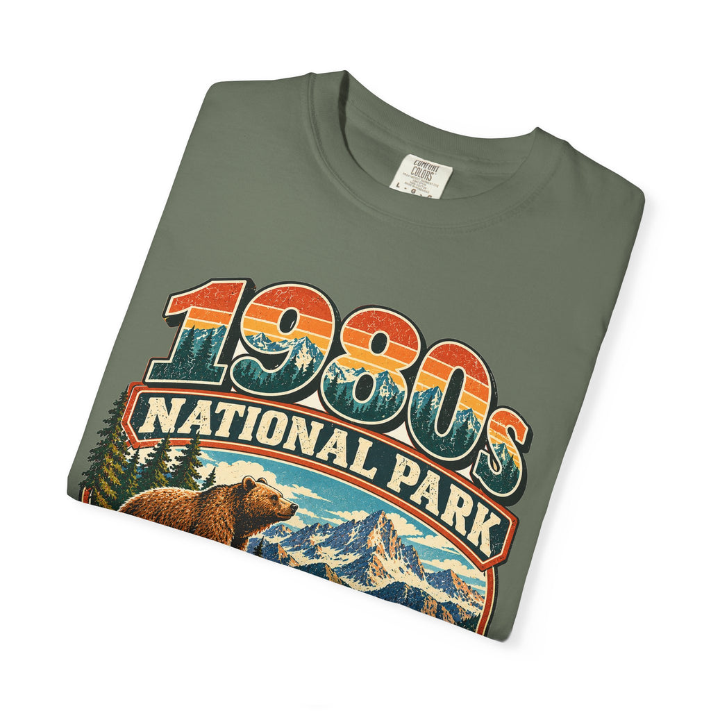 Custom 1980s National Park Family Trip Shirt