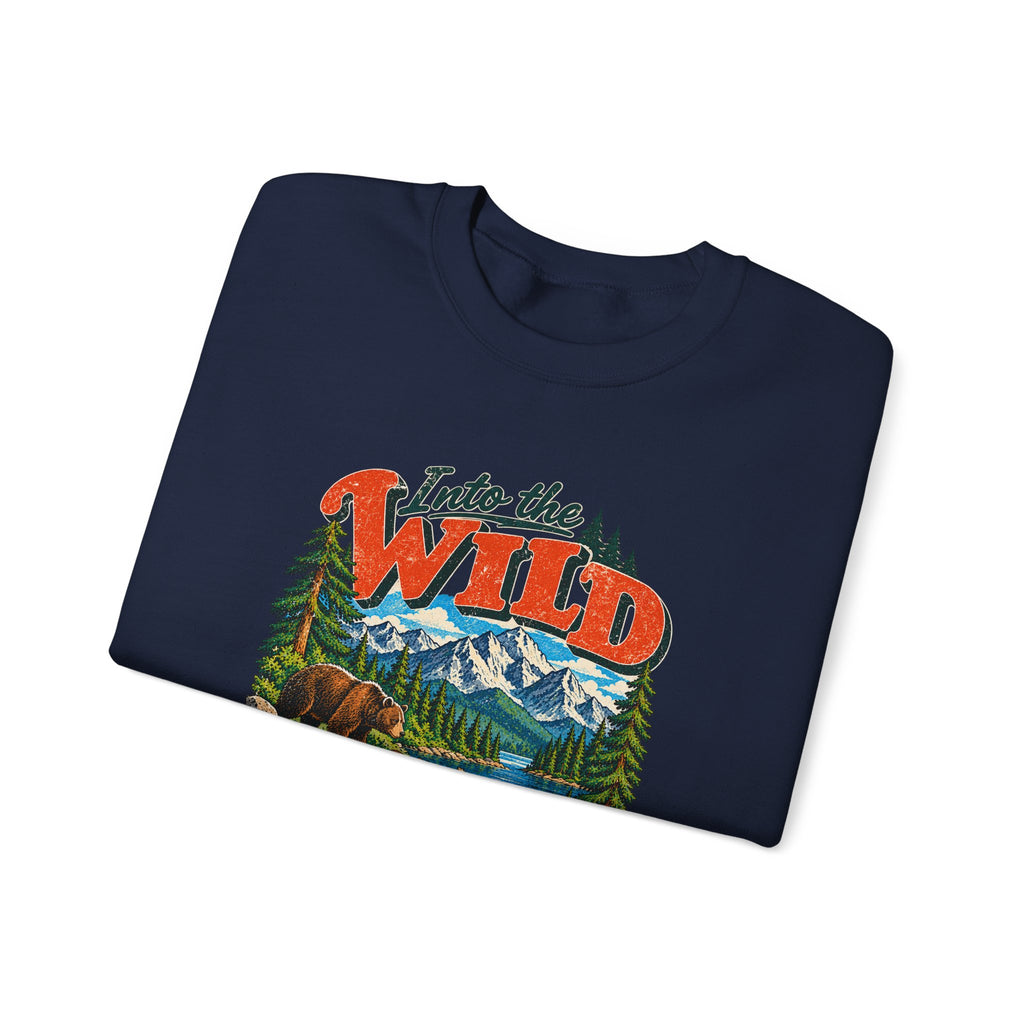Custom Into the Wild Family Hiking Sweatshirt