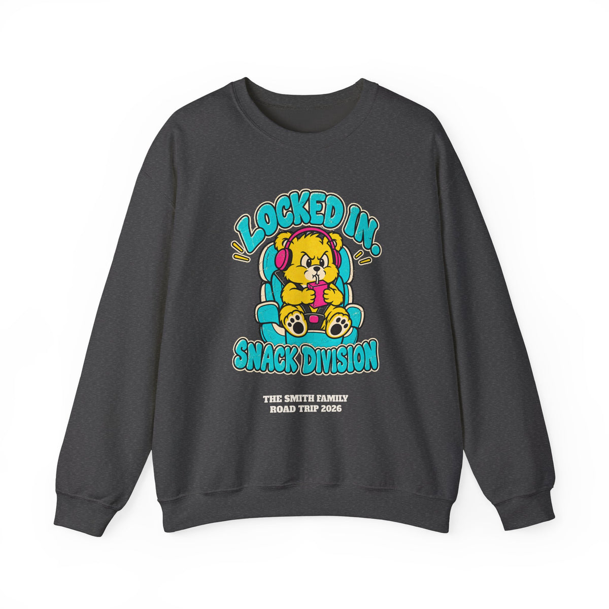 Custom Snack Division Road Trip Sweatshirt