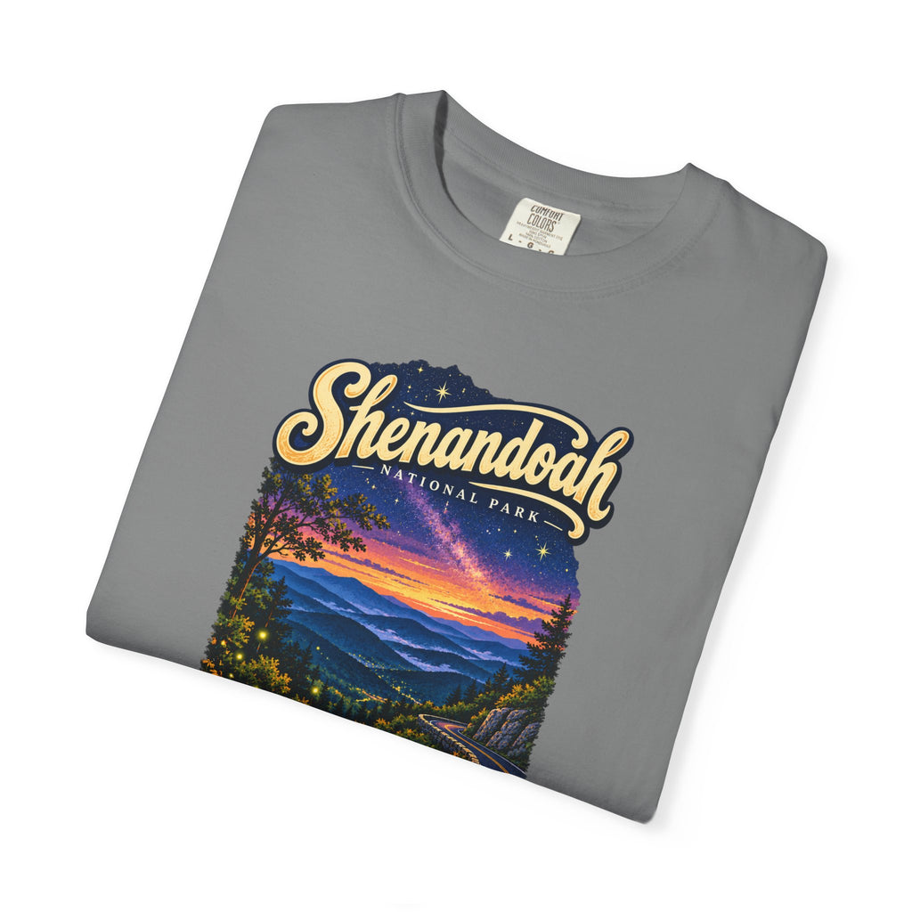 Custom Shenandoah National Park Skyline Drive Night Sky Shirt