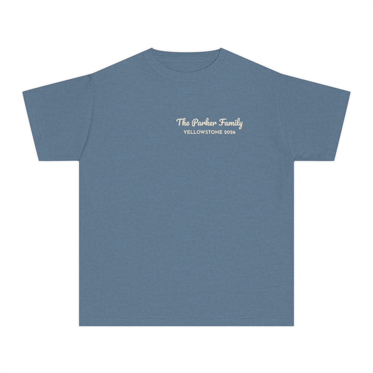 Custom Kids Yellowstone Scavenger Hunt Tee