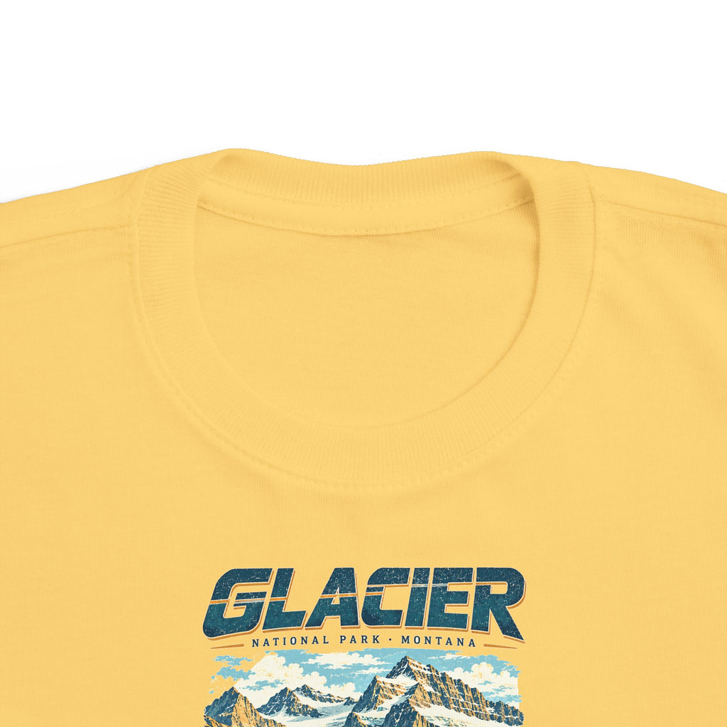 Custom Toddler Glacier National Park Vintage Mountain Goat Shirt