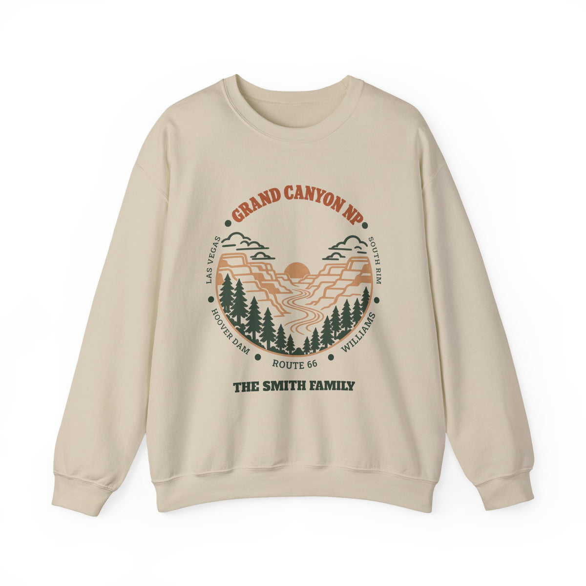 Custom Grand Canyon Road Trip Sweatshirt