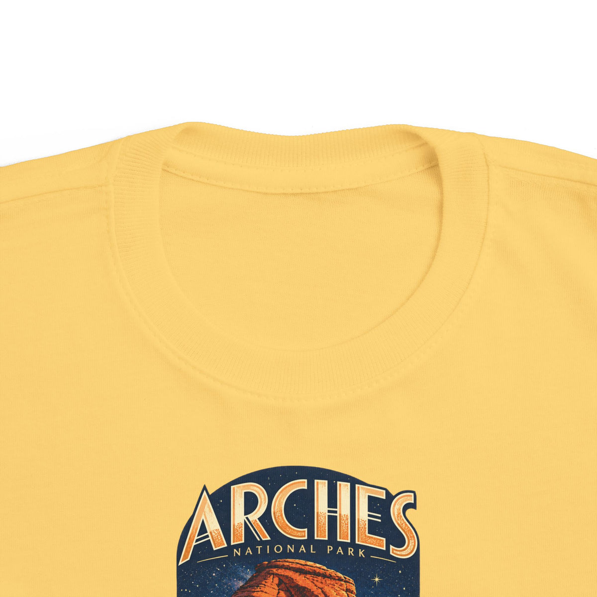 Custom Toddler Arches National Park Night Sky Shirt