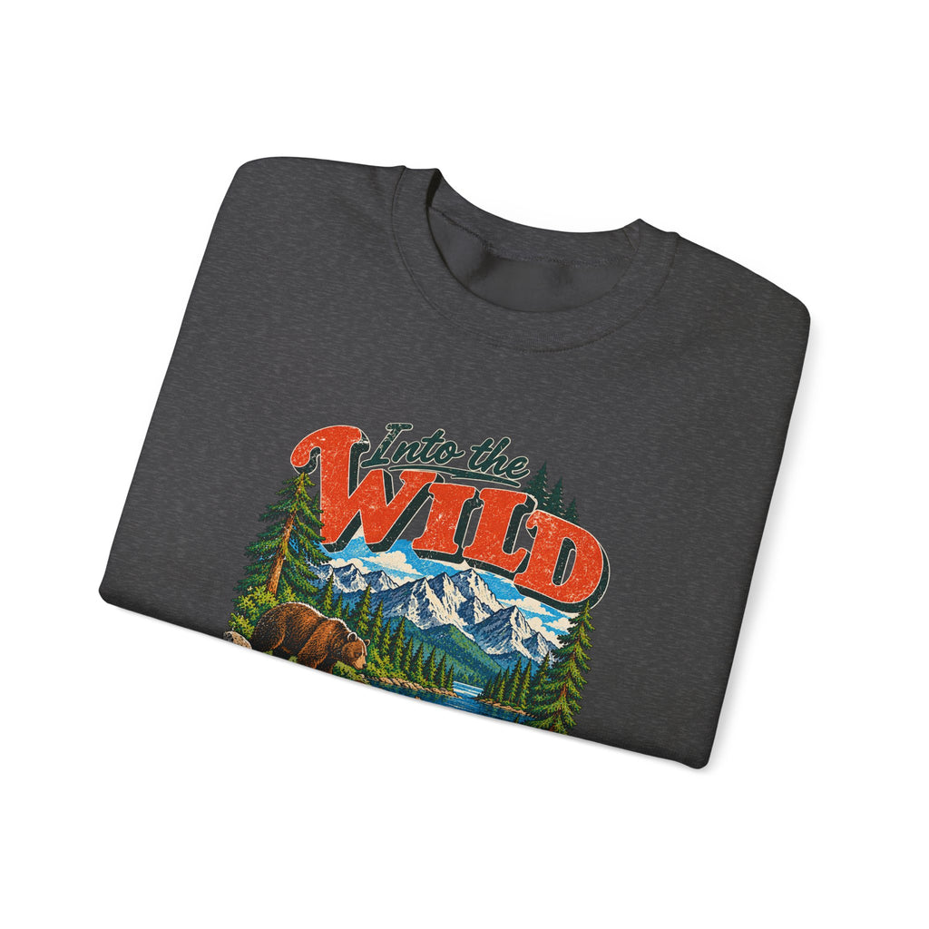 Custom Into the Wild Family Hiking Sweatshirt