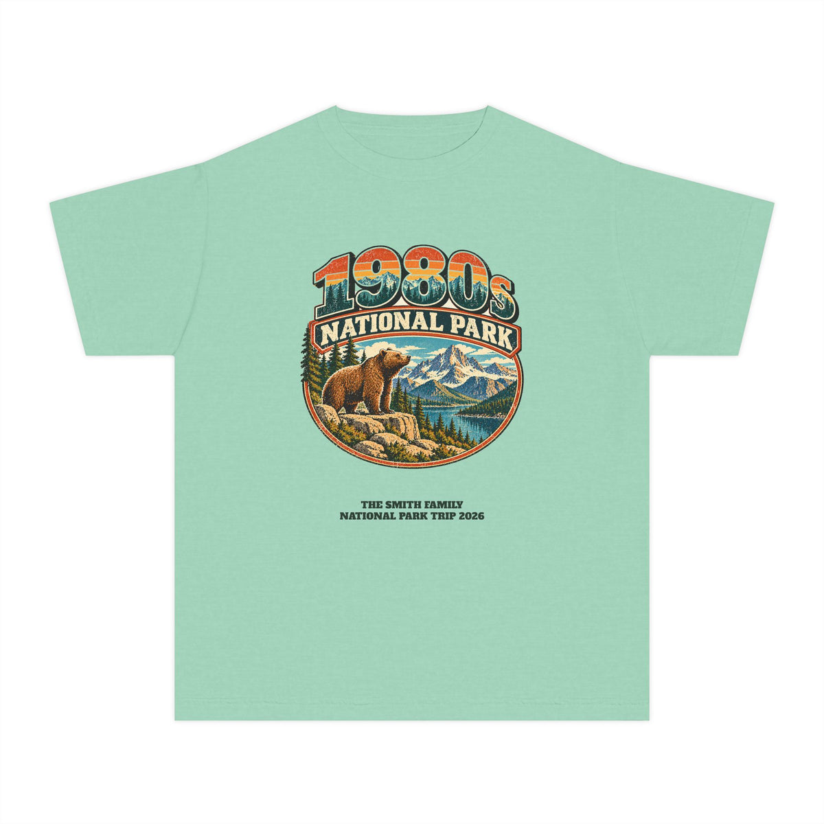 Custom Kids 1980s National Park Shirt