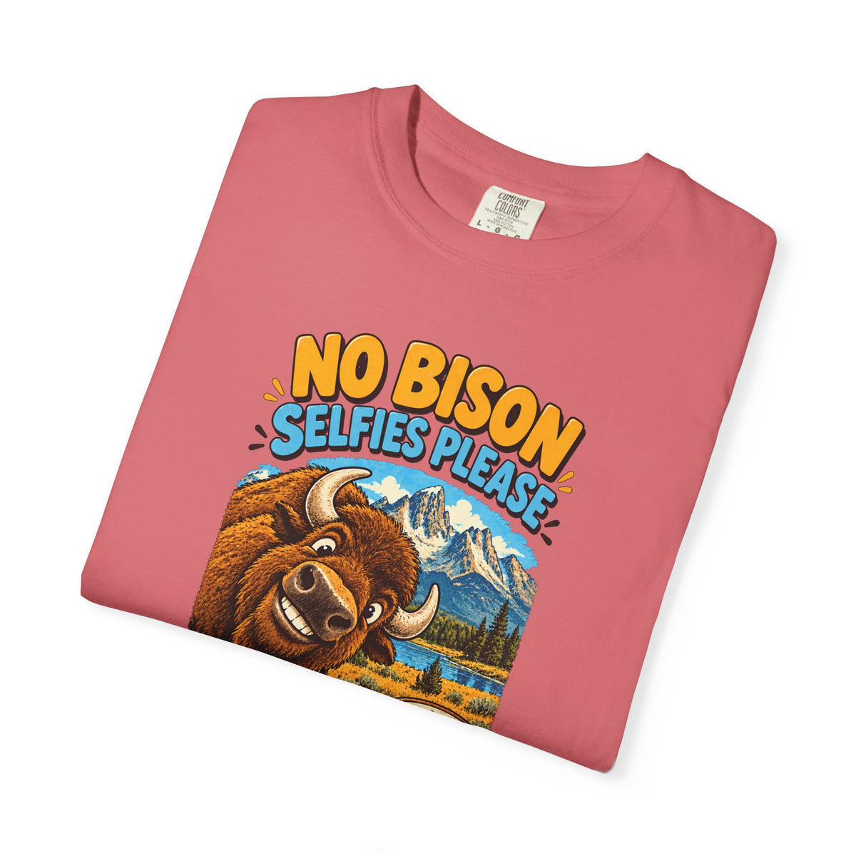 Custom Grand Teton National Park Funny Bison Shirt