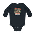 Custom Baby Zero Bars Full Hearts Cabin Christmas Long Sleeve Bodysuit