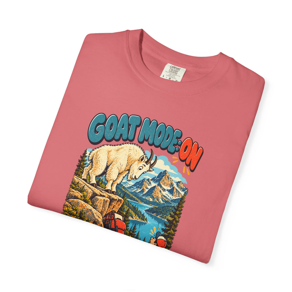 Custom Glacier National Park Funny Goat Mode Shirt