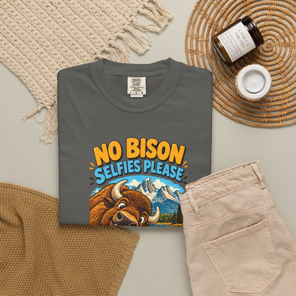 Custom Grand Teton National Park Funny Bison Shirt