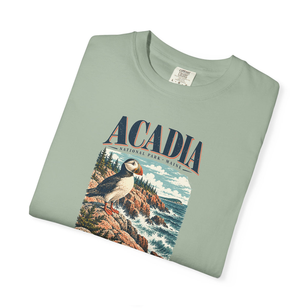 Custom Acadia National Park Puffin Shirt