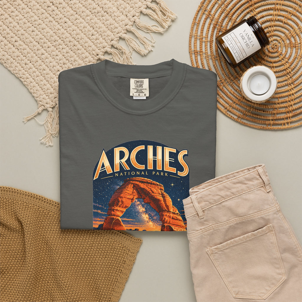 Custom Arches National Park Night Sky Shirt