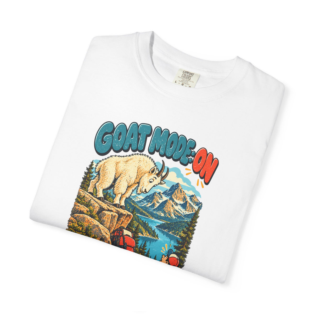 Custom Glacier National Park Funny Goat Mode Shirt