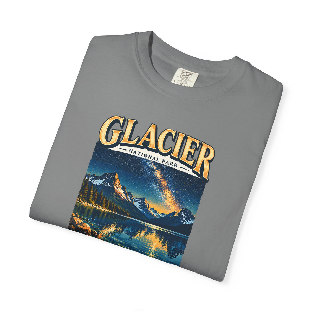 Custom Glacier National Park Night Sky Shirt