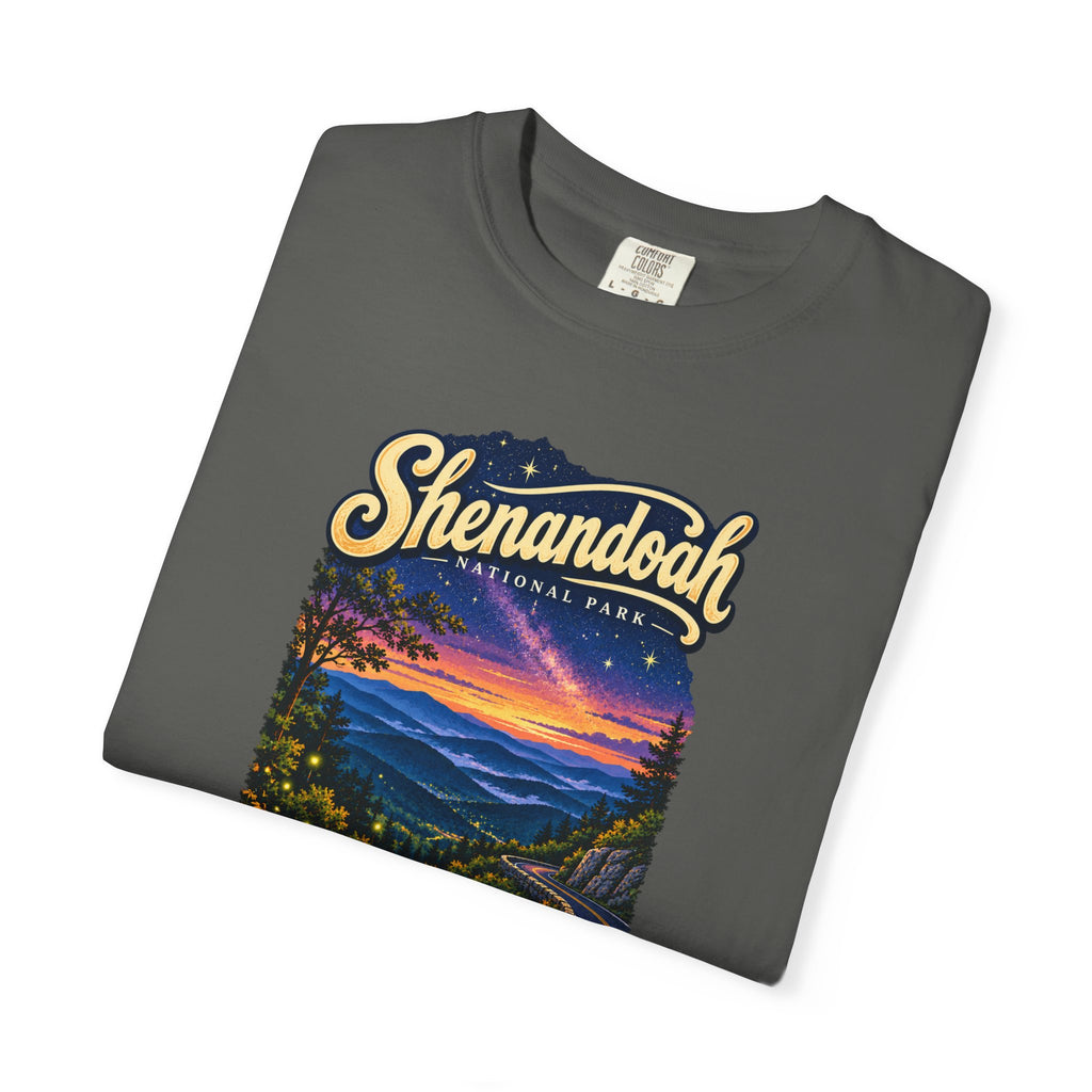 Custom Shenandoah National Park Skyline Drive Night Sky Shirt