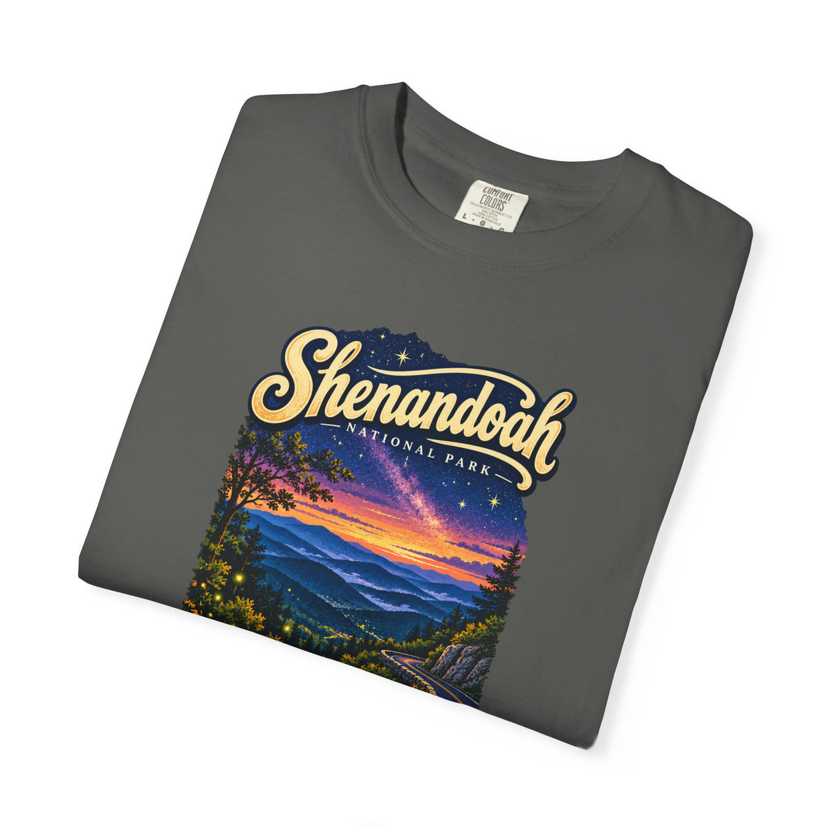 Custom Shenandoah National Park Skyline Drive Night Sky Shirt