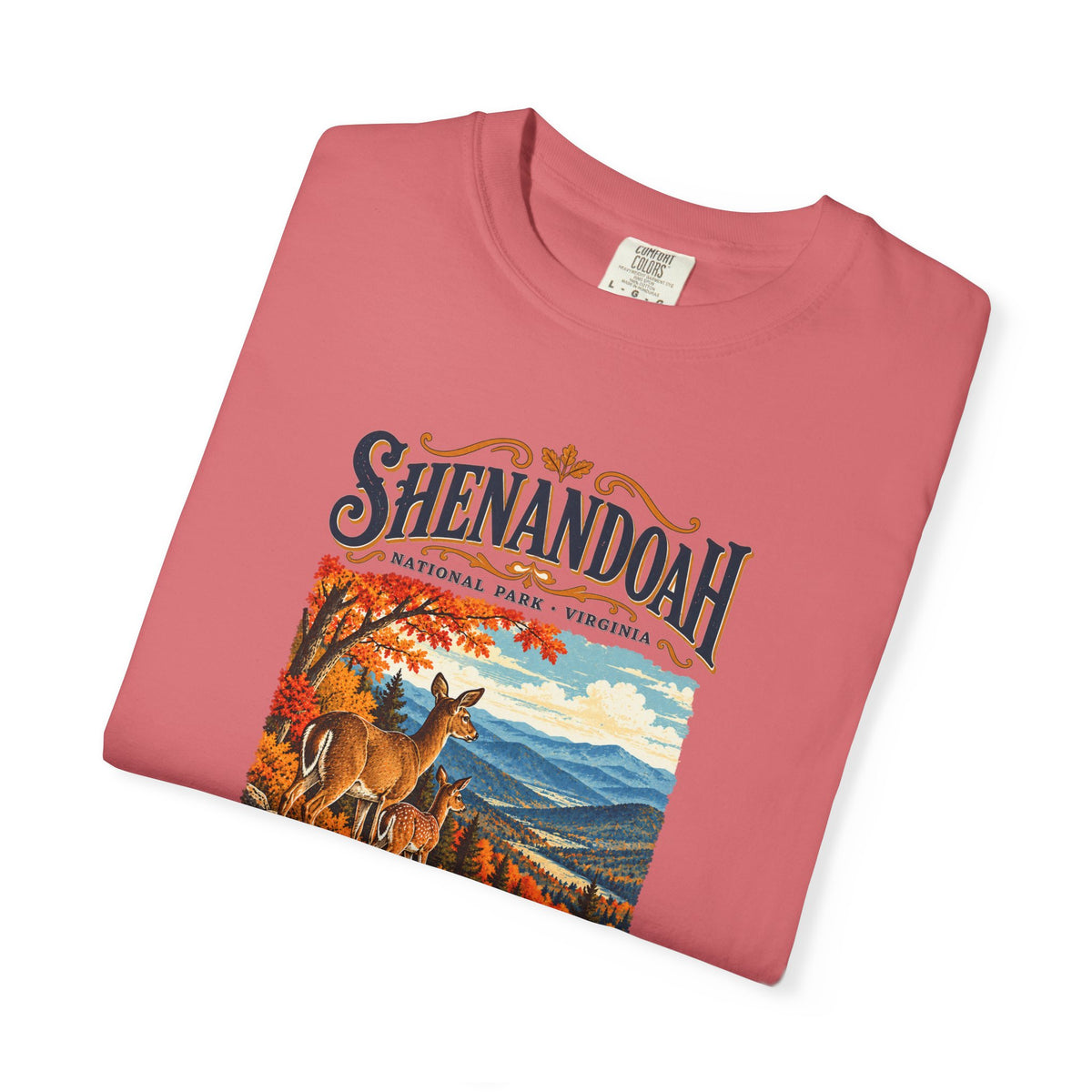 Custom Shenandoah National Park Vintage Deer Shirt