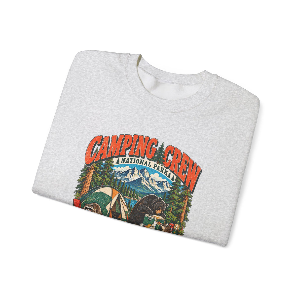 Custom Camping Crew Family Camping Sweatshirt