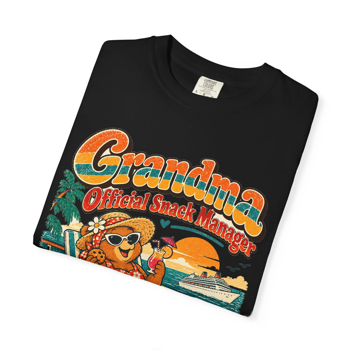 Custom Grandma Snack Manager Cruise Shirt