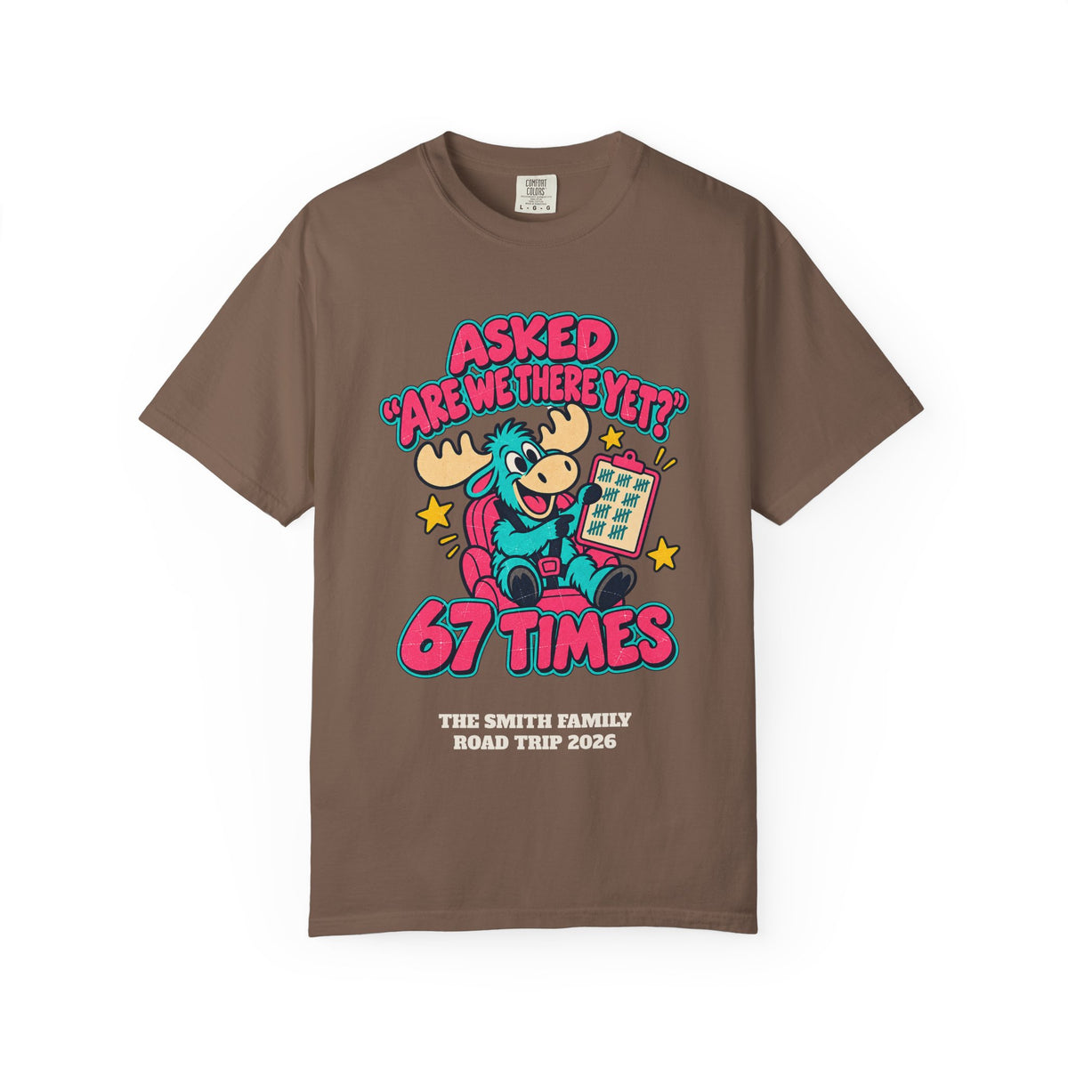 Custom Are We There Yet 67 Times Road Trip Shirt