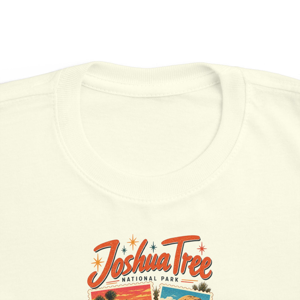 Custom Toddler Joshua Tree National Park Stamp Collage Shirt