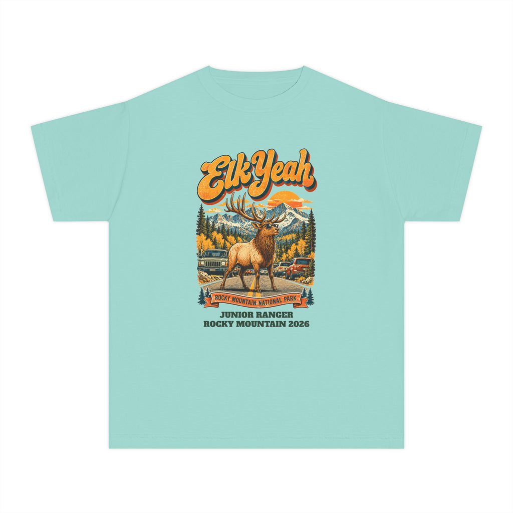 Custom Kids Rocky Mountain National Park Elk Yeah Shirt