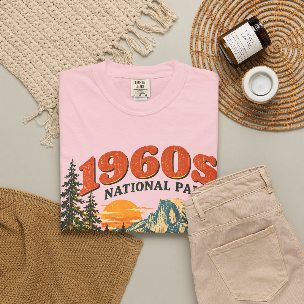 Custom 1960s National Park Family Trip Shirt