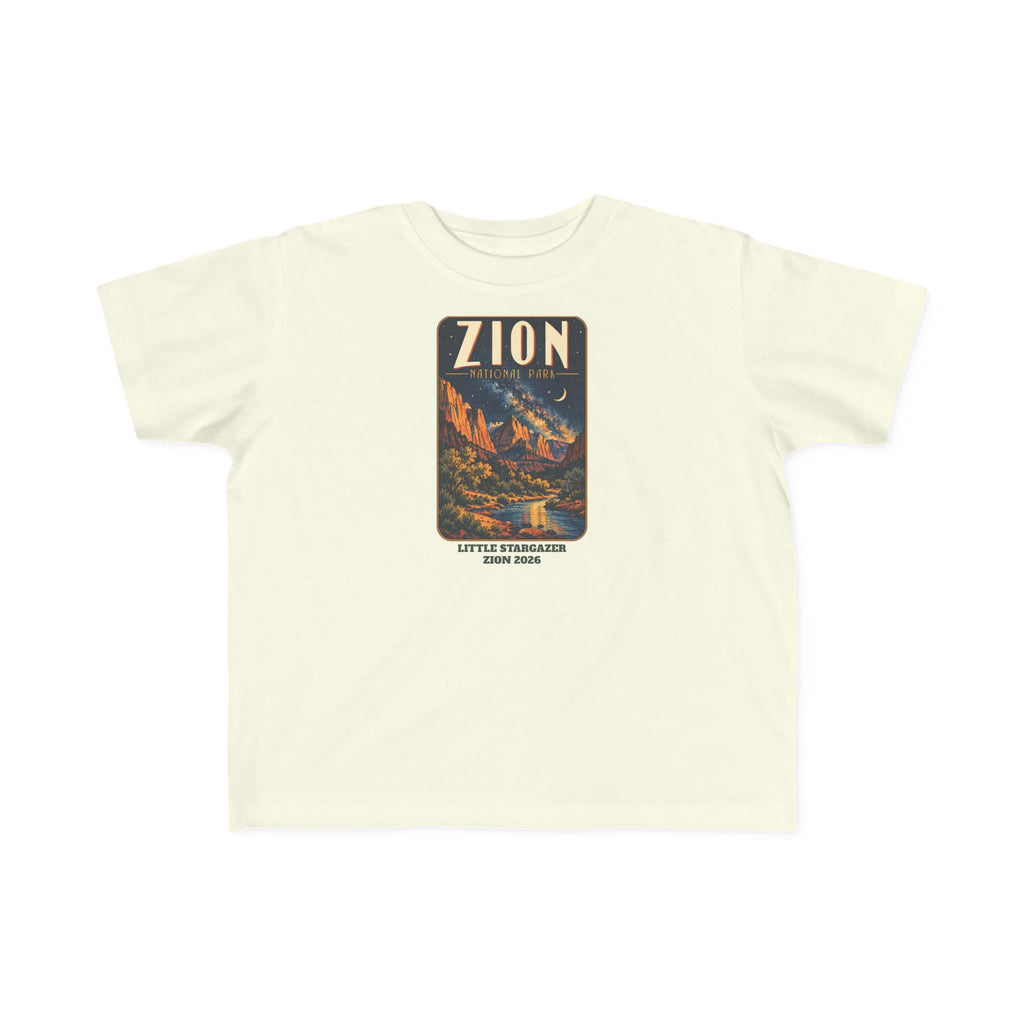 Custom Toddler Zion National Park Night Sky Shirt