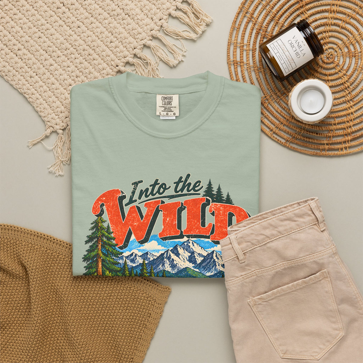 Custom Into the Wild Family Hiking Shirt