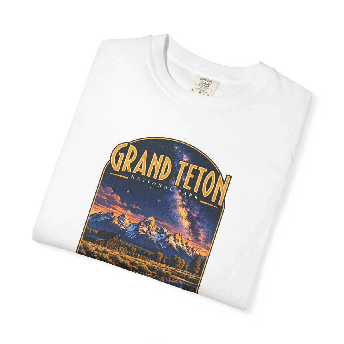 Custom Grand Teton National Park Night Sky Shirt