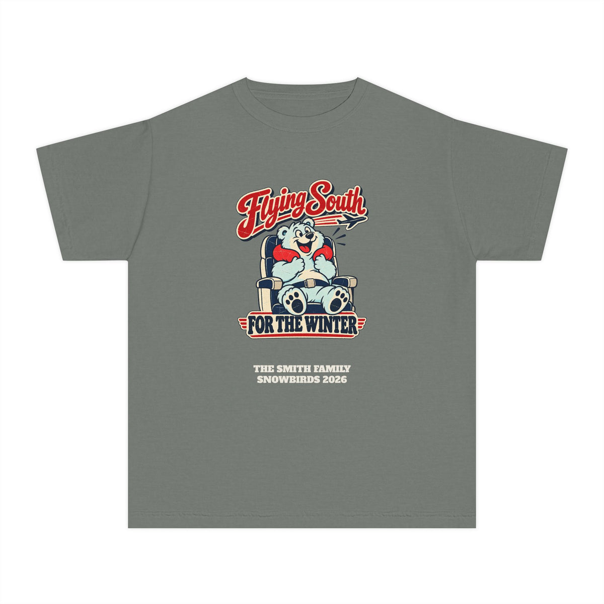 Custom Kids Flying South for the Winter Shirt