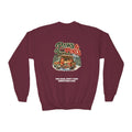 Custom Kids Paws & Pines Christmas Dog Sweatshirt