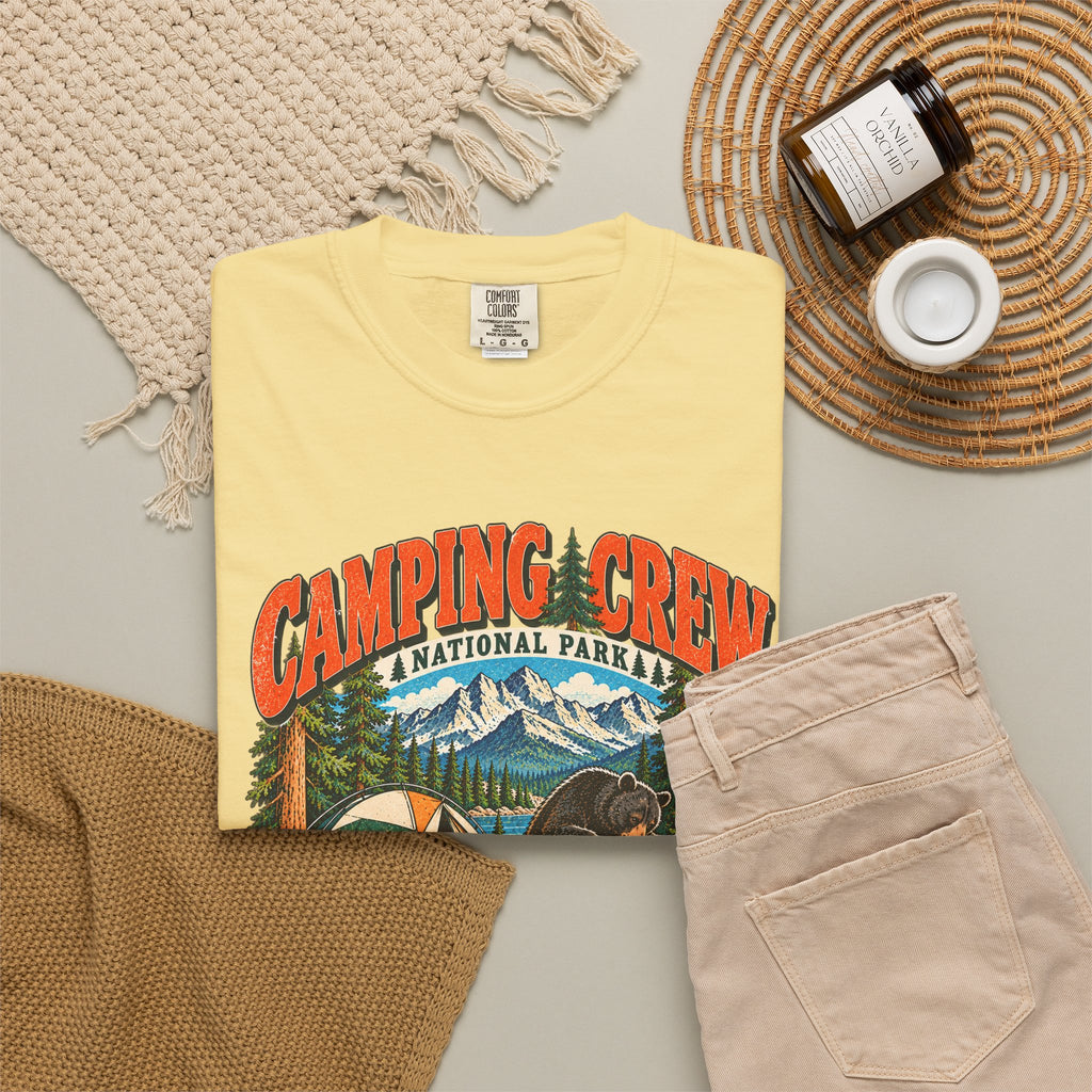 Custom Camping Crew Family Camping Shirt