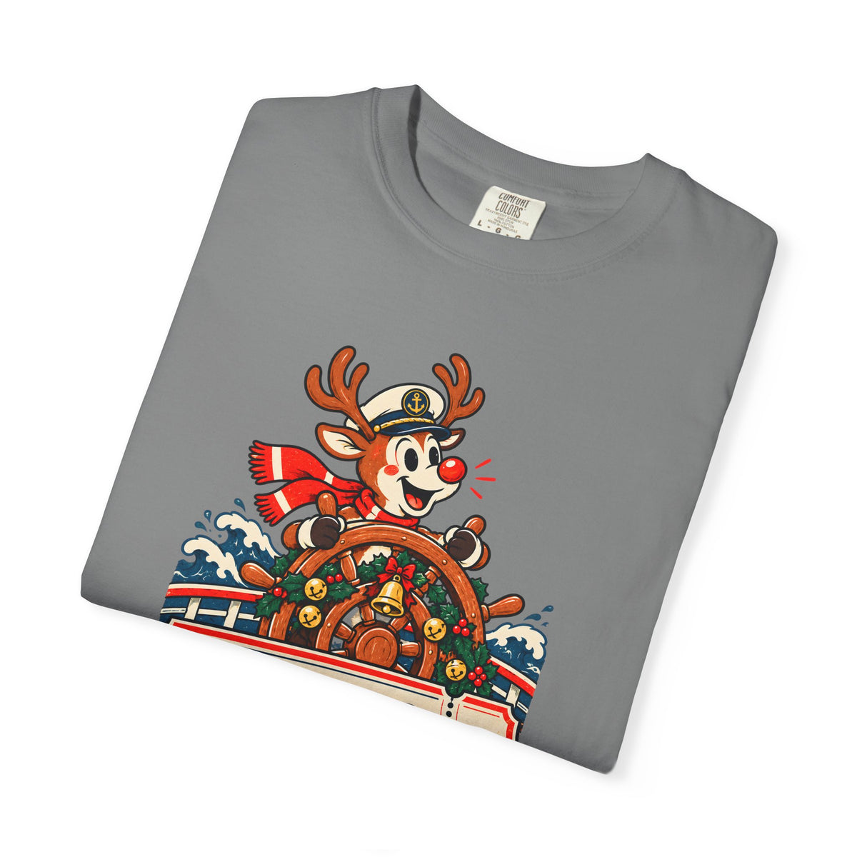 Custom Reindeer Captain Christmas Cruise Shirt