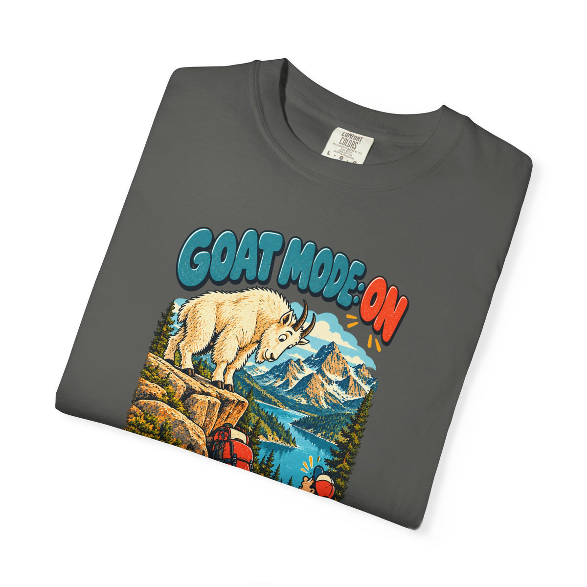 Custom Glacier National Park Funny Goat Mode Shirt