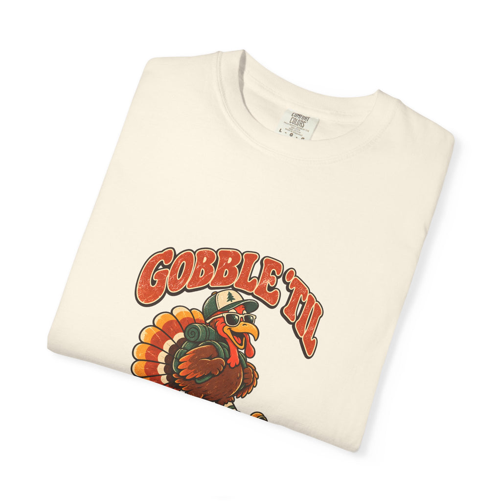 Custom Gobble 'Til You Wobble Thanksgiving Shirt