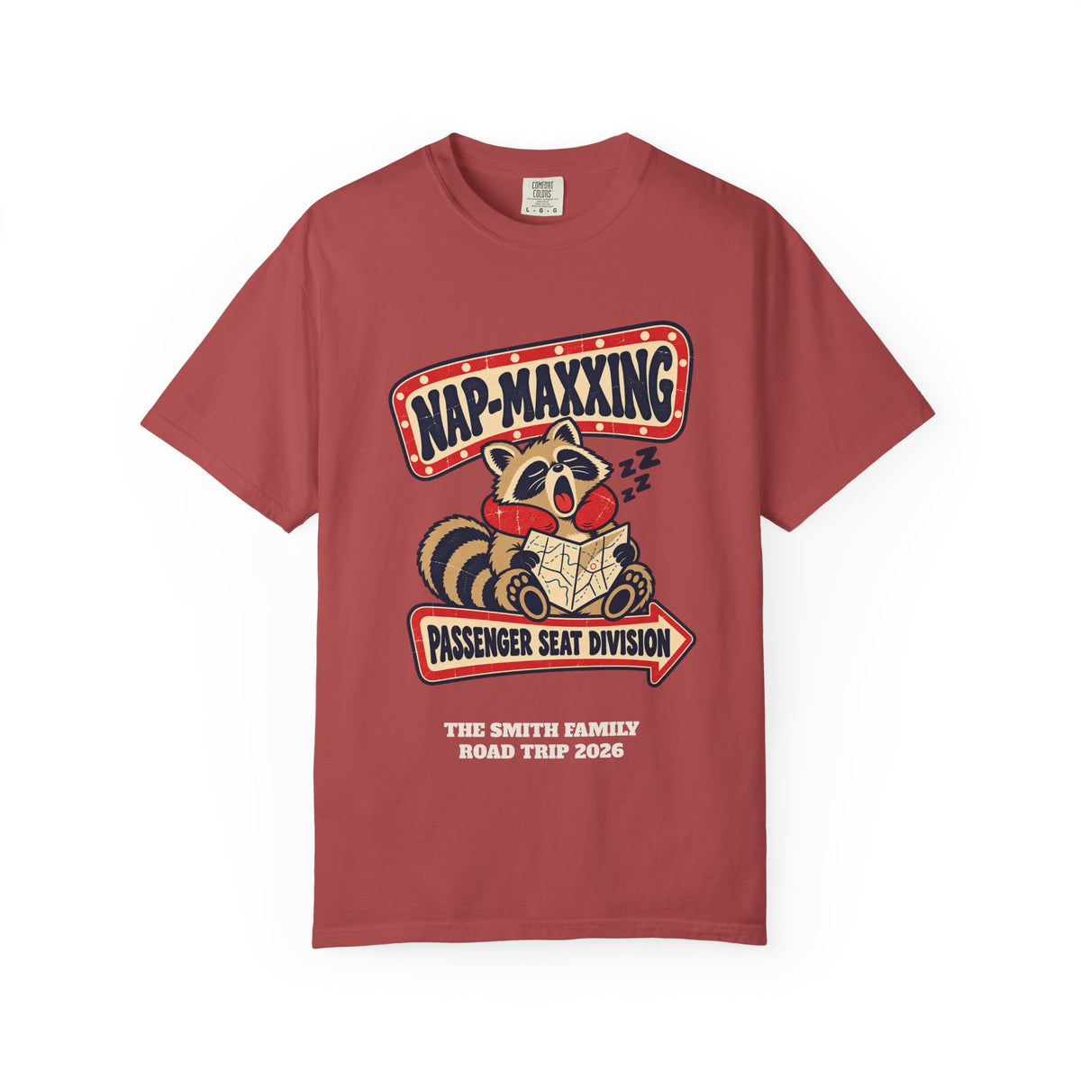 Custom Nap-Maxxing Road Trip Shirt