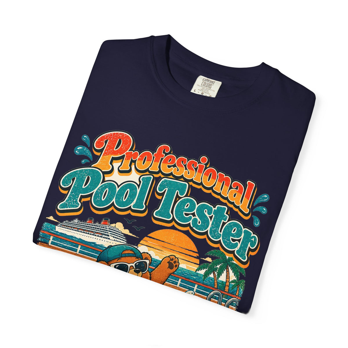Custom Pool Tester Family Cruise Shirt