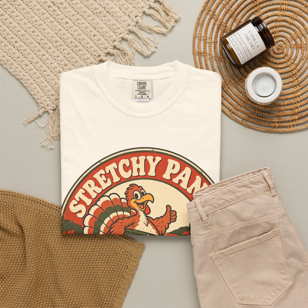 Custom Stretchy Pants Family Thanksgiving Shirt